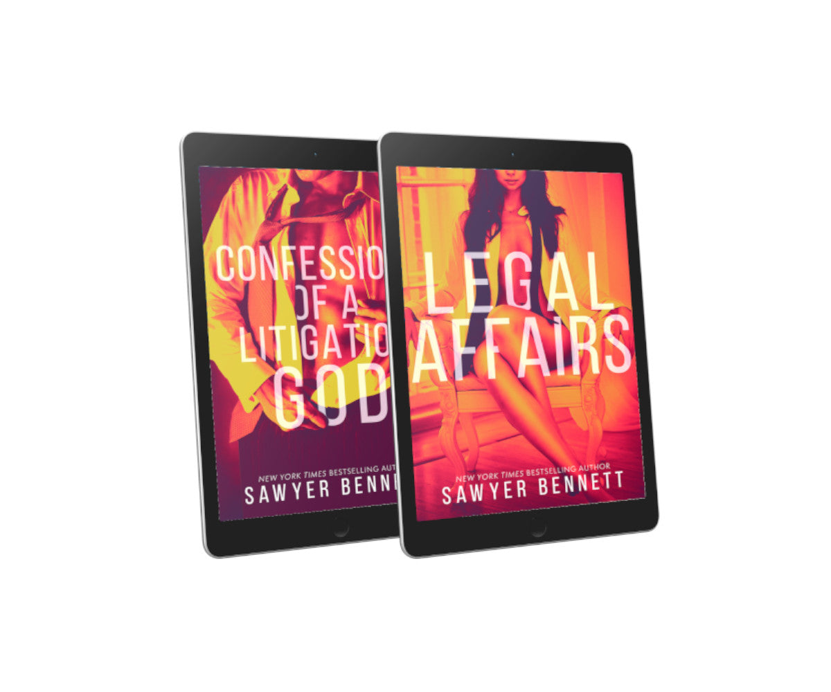 Duo #3 - Legal Affairs and Confessions of a Litigation God Digital Companion Bundle - Sawyer Bennett