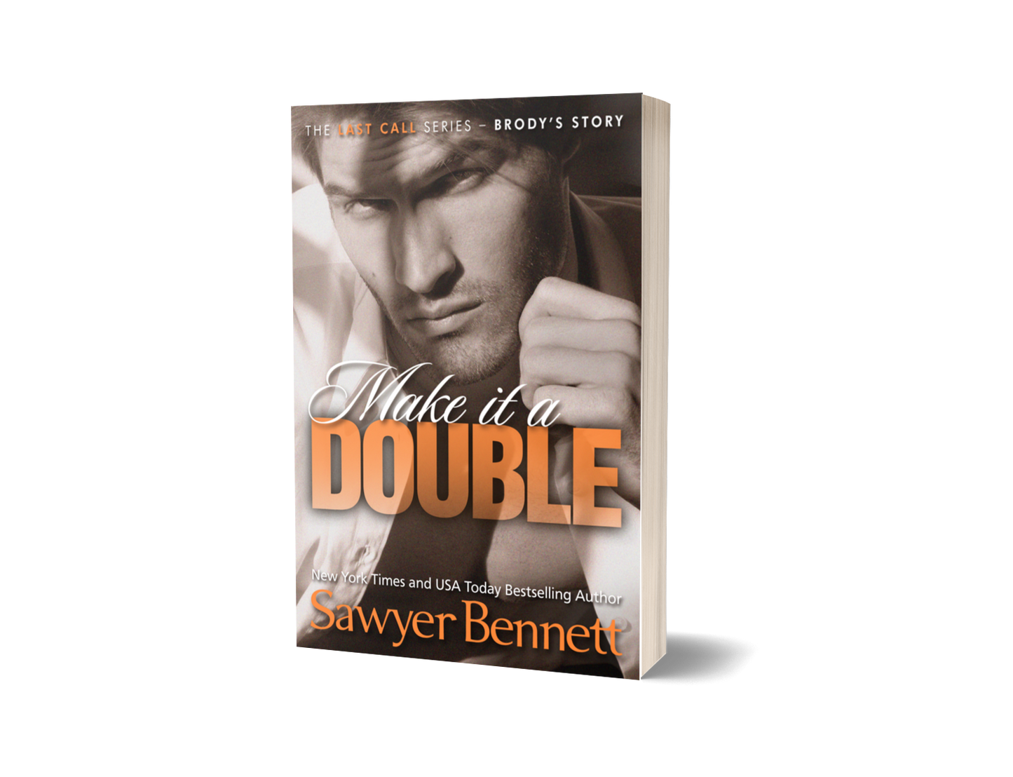 Make It a Double - Signed Paperback (ALTERNATE COVER) - Sawyer Bennett
