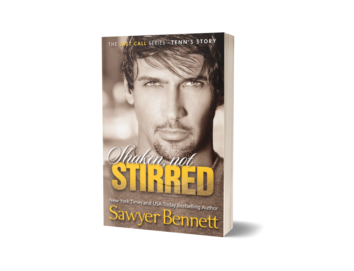 Shaken Not Stirred - Signed Paperback (ALTERNATE COVER) - Sawyer Bennett