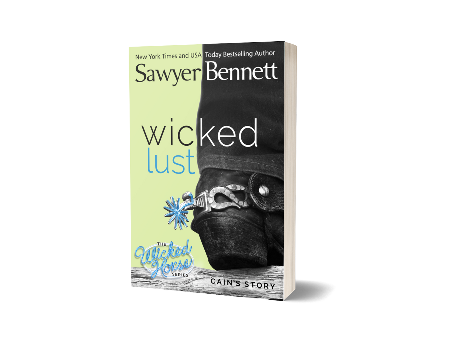 Wicked Lust - Signed Paperback (ALTERNATE COVER) - Sawyer Bennett