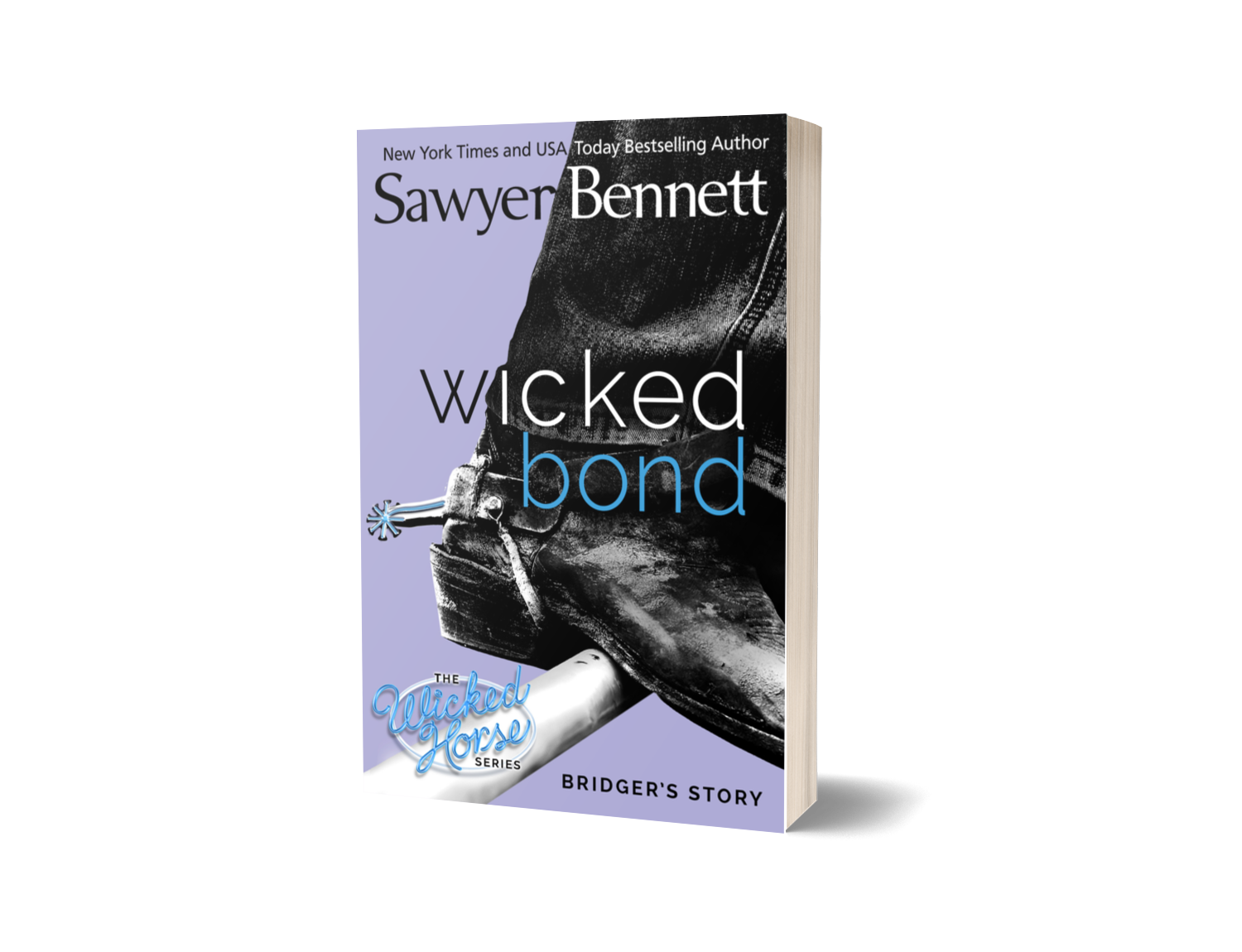 Wicked Bond - Signed Paperback (ALTERNATE COVER) - Sawyer Bennett